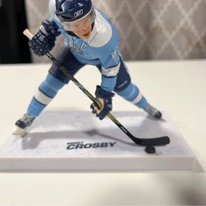McFarlane Sidney Crosby Hockey Figure in Light Blue Jersey